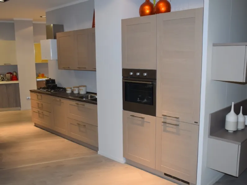 Cucina altri colori moderna lineare Open Scavolini in Offerta Outlet