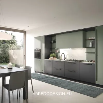 Cucina altri colori moderna lineare Prima cucine Luce a soli 4956 Euro