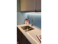 Cucina Scavolini moderna lineare altri colori in laminato materico Formalia 