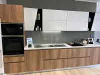 Cucina Scavolini moderna lineare altri colori in laminato materico Motus