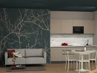 Cucina altri colori moderna lineare Gicinque Smart kappa 244 a soli 4200 Euro