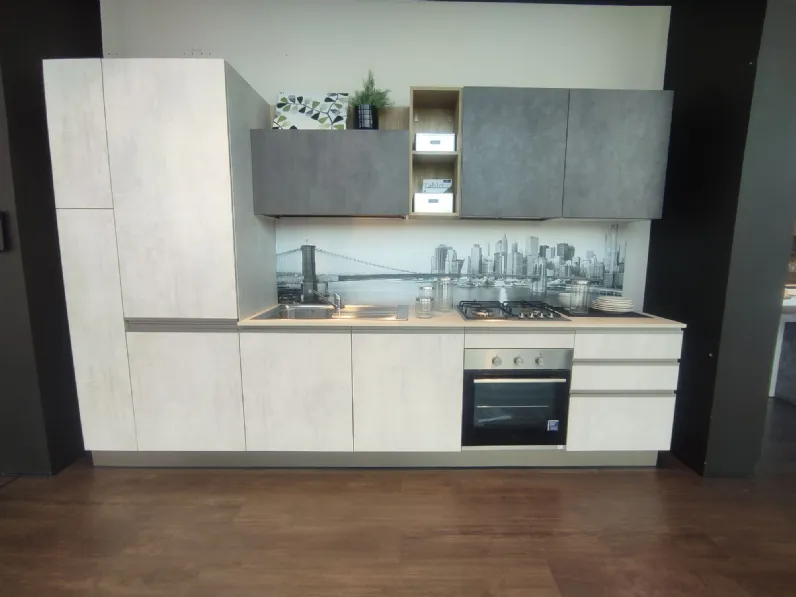 Crea una cucina moderna e lineare con altri colori a soli 4450!