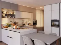 Richiedi il prezzo: cucina altri colori moderna Lounge 02 di Veneta cucine scontata 