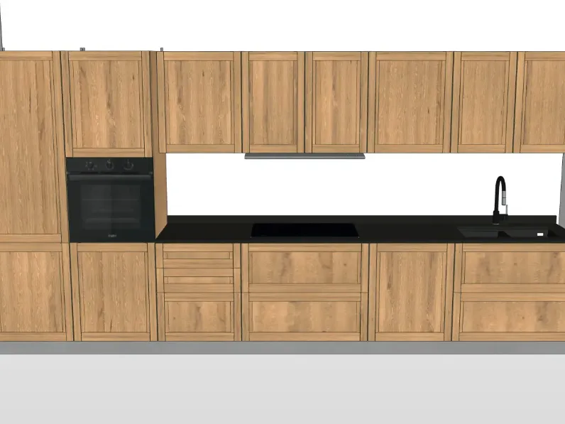 Richiedi il prezzo: cucina altri colori moderna Milano 06 di Veneta Cucine in Offerta Outlet 
