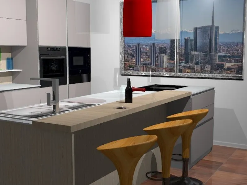 Cucina Antares Mk18 OFFERTA OUTLET sconto 34% 