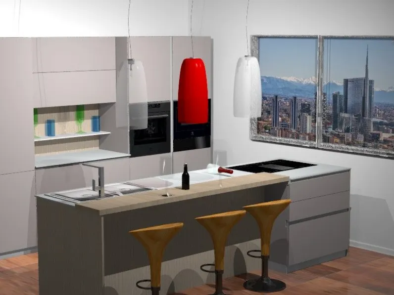 Cucina Antares Mk18 OFFERTA OUTLET sconto 34% 