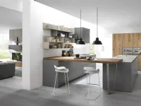 Cucina ad isola in laccata opaco a prezzo scontato 36%