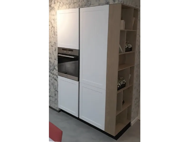 Cucina antracite design lineare Frame Arredo3