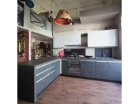 Cucina antracite moderna con penisola Cucina moderna indsutrial stone grey con penisola   Nuovi mondi cucine a soli 5390