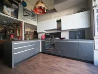 Cucina antracite moderna con penisola Cucina moderna indsutrial stone grey con penisola   Nuovi mondi cucine a soli 5390