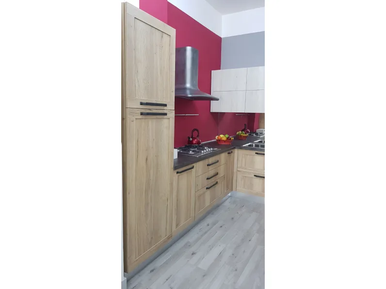 CUCINA Ar-due ad angolo Regina - kamut SCONTATA