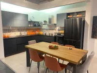 Cucina ad angolo in laminato materico a prezzo scontato 44%
