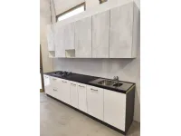 Cucina a prezzo ribassato lineare moderna Easy doppio colore Ar-due