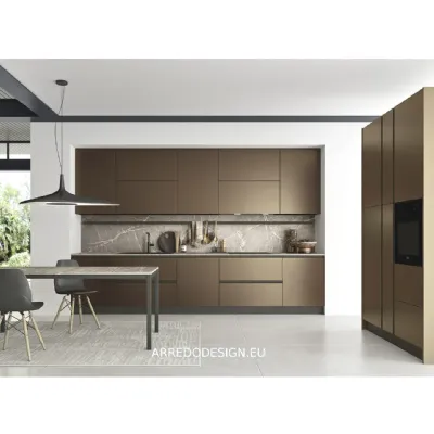 Cucina a PREZZI OUTLET in melaminico Ar-due -30%