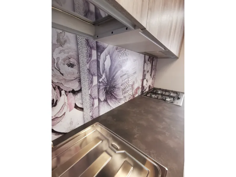 Cucina grigia moderna lineare Ar-due Easy a soli 7900 Euro