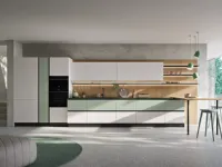 Cucina a prezzo ribassato con penisola moderna Easy  Ar-due