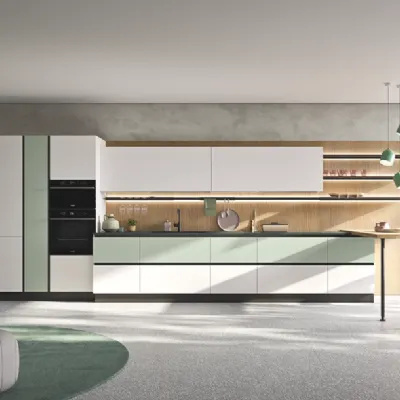 Cucina altri colori moderna con penisola Ar-due Easy  a soli 8590 Euro