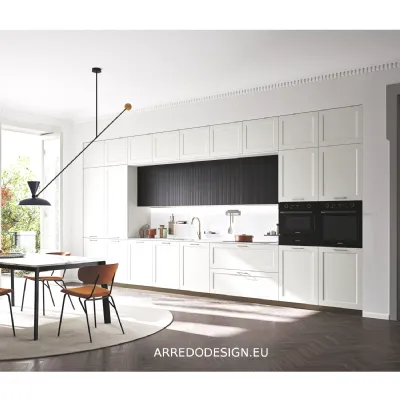 Cucina a PREZZI OUTLET in laccata opaco Ar-due -30%