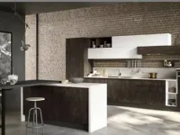 CUCINA Aran con penisola Ginevra SCONTATA 45%