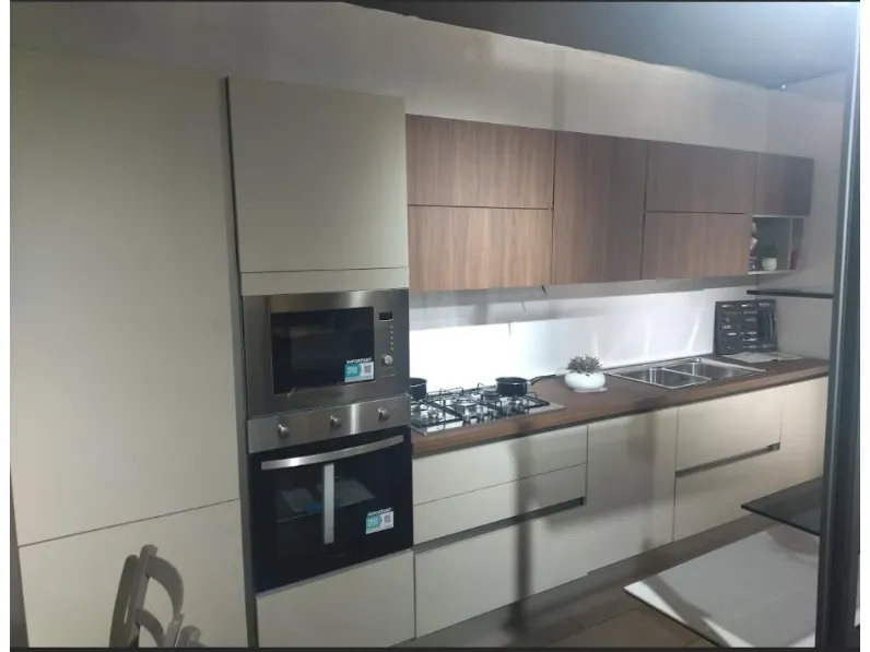 Cucina Cucina modello ginevra lineare Aran con un ribasso imperdibile
