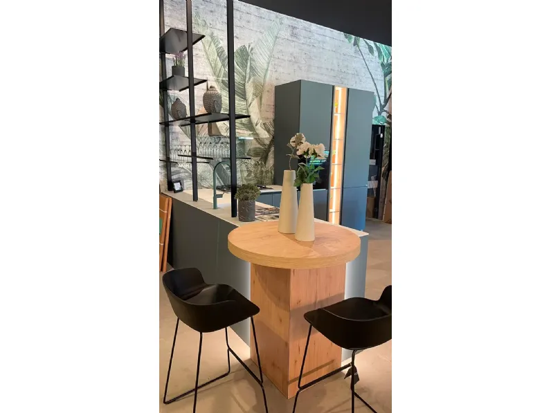 CUCINA ad angolo Aran Cucina verde penelope aran SCONTATA 50%