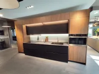 Cucina grigia design lineare Erika Aran a soli 11850 Euro