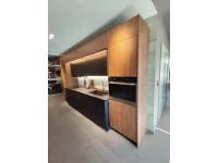 Cucina grigia design lineare Erika Aran a soli 11850 Euro