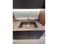 Cucina grigia design lineare Erika Aran a soli 11850 Euro