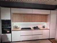 Cucina bianca moderna lineare Aran Marilin a soli 6950