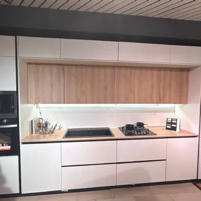 Cucina bianca moderna lineare Aran Marilin a soli 6950