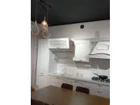 Cucina bianca classica lineare Kuadra cucine Arena a soli 4900