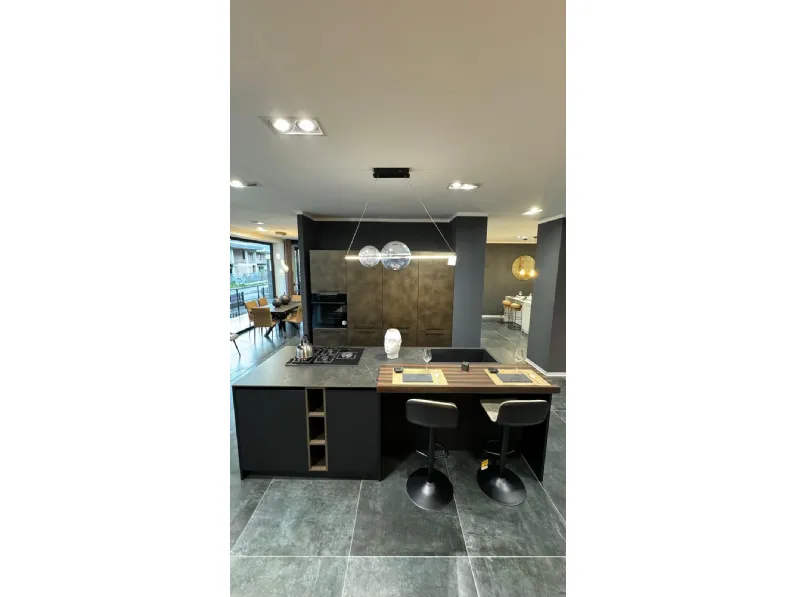 Cucina altri colori design con isola Armony Kappa a soli 9890