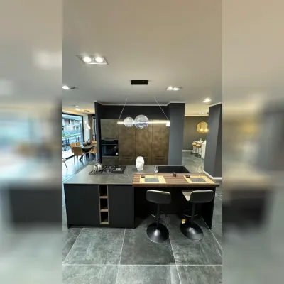 Cucina design con isola Kappa Armony a prezzo scontato