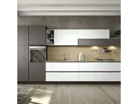 Cucina grigia design lineare An Arredo3 a soli 9983 Euro