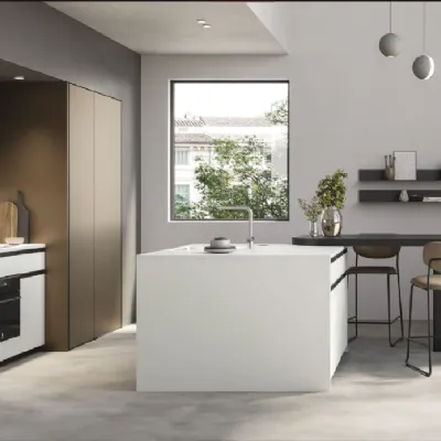 Cucina con penisola design altri colori Arredo3 Cloe a soli 2920
