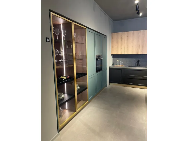Cucina Arredo3 moderna con penisola altri colori in laccata opaco Cv 658 cucina alma arredo3