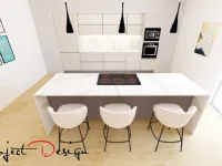 Cucina a PREZZI OUTLET in laminato opaco Arredo3 -58%