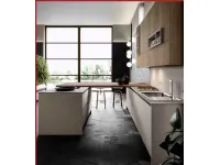 Cucina moderna con isola Round 5 Arredo3 a prezzo ribassato