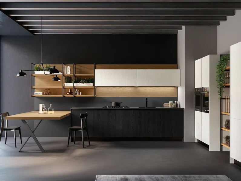 Cucina Asia con penisola Arredo3 con uno sconto imperdibile