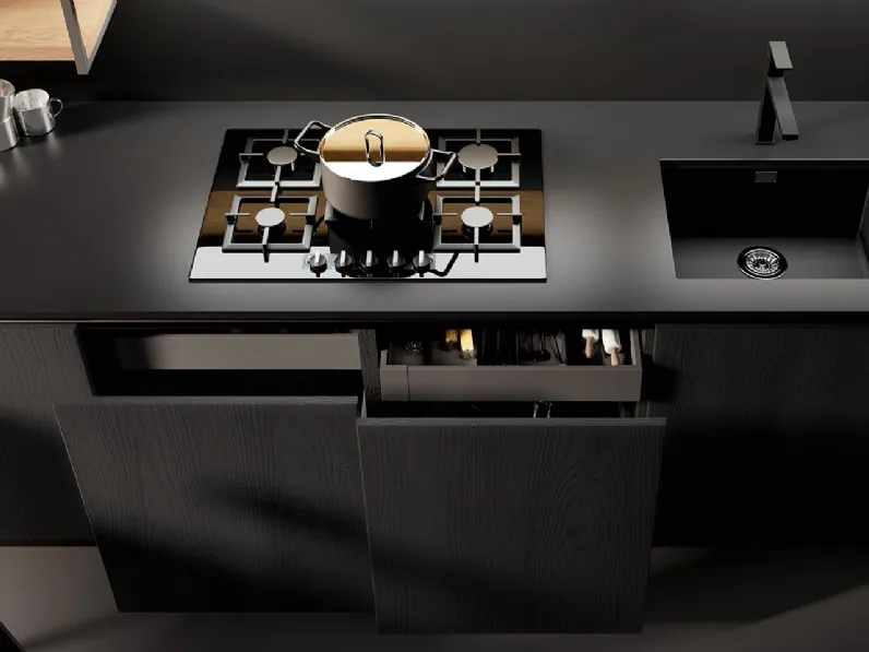 Cucina Asia con penisola Arredo3 con uno sconto imperdibile