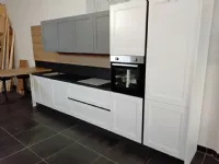 Cucina bianca moderna lineare Cucina meg  Arredo3 in offerta