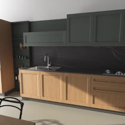 Cucina Cucina frida composizione 5 moderna rovere chiaro Arredo3 lineare scontata 40%