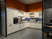 CUCINA ad angolo Arredo3 Sa 186 solid bianco SCONTATA 50%