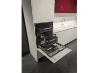 Cucina bianca moderna lineare Wega Arredo3 a soli 6900