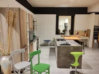 Cucina altri colori classica con isola Iside Arrex in Offerta Outlet
