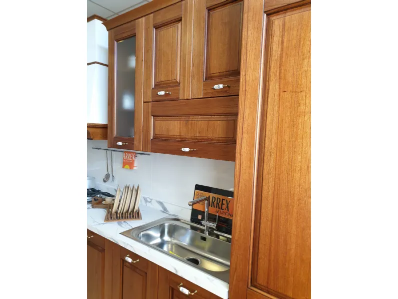 Cucina Arrex classica lineare noce in legno Cucina noce classica lineare nora legno arrex