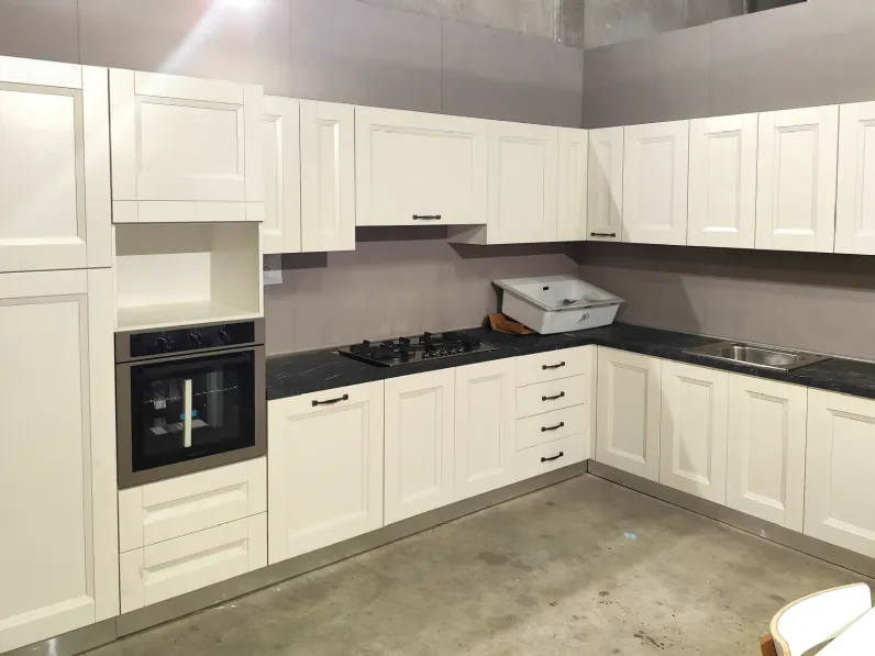 CUCINA Arrex Gioia bianca PREZZO OUTLET scontata 60%