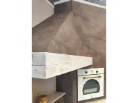 Cucina rovere chiaro country con isola Arrex Carola a soli 11000 Euro