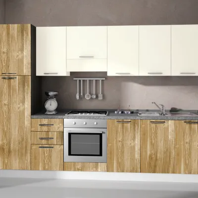 CUCINA Arrex lineare Composizione da 300 - 6 SCONTATA