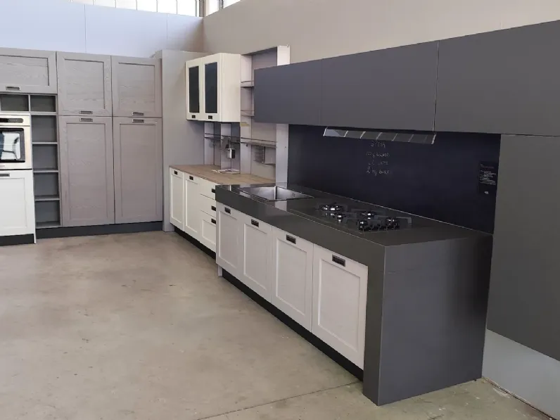 Cucina a prezzo scontato ad angolo moderna Kali atlanta Arrex